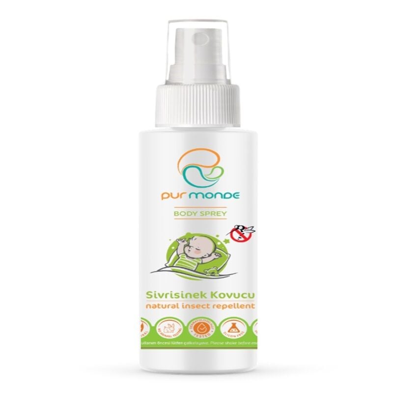 Pur Monde Mosquito & Insect Repellent Spray Natural Protection 100ml