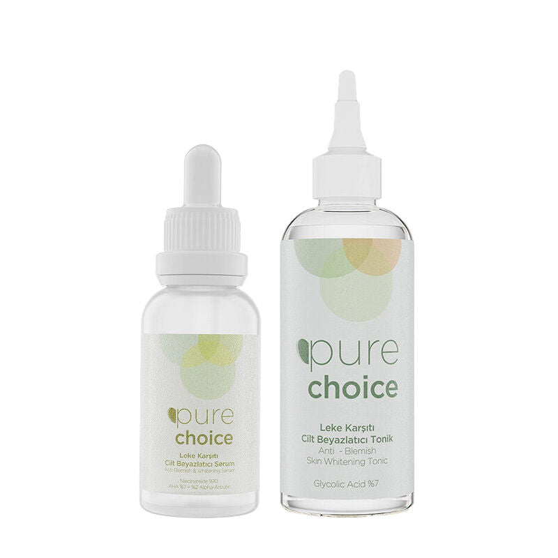 Pure Choice Brightening Care Set with Niacinamide & Glycolic Acid