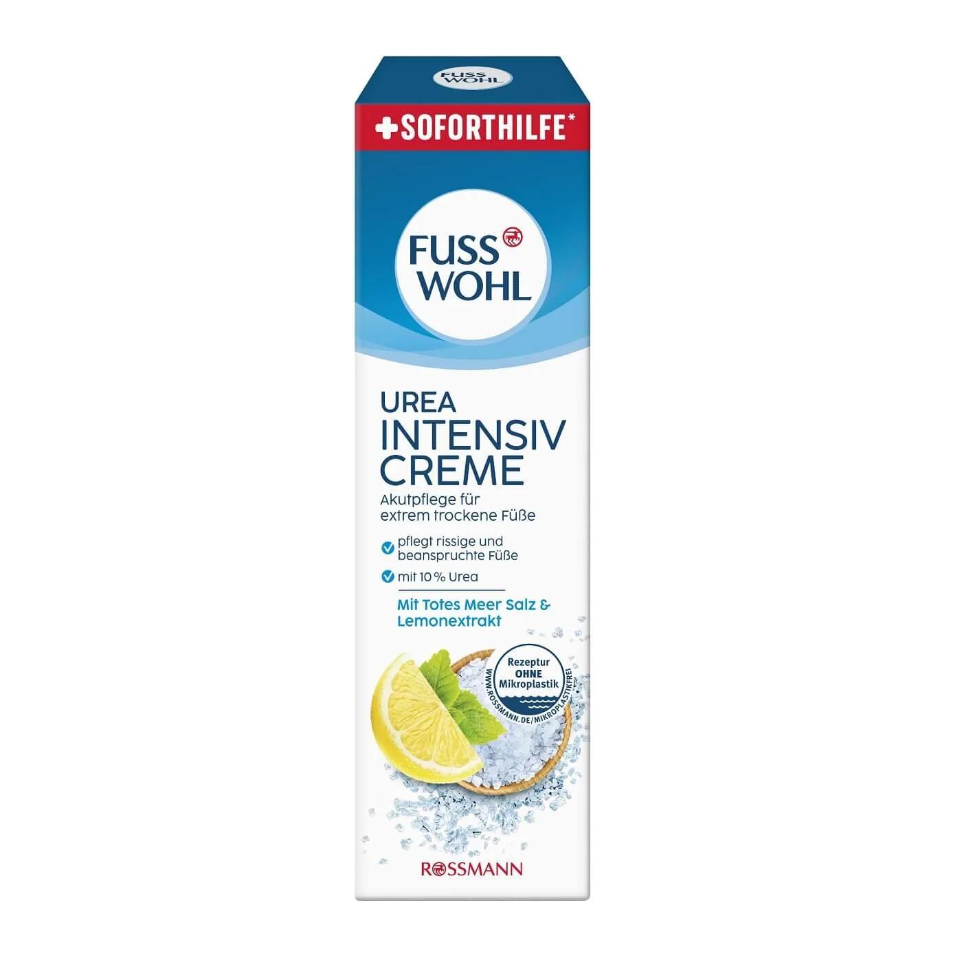 Fusswohl Moisturizing Foot Cream for Dry Skin 75ml
