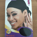 Qfitt Magic Scarf 20" x 60" 130 Black Head Wrap
