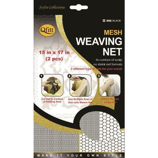 Qfitt Mesh Weaving Net 502 Black