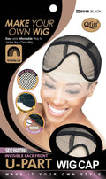 Qfitt Side Parting Invisible Lace Front U Part Wig Cap 5016