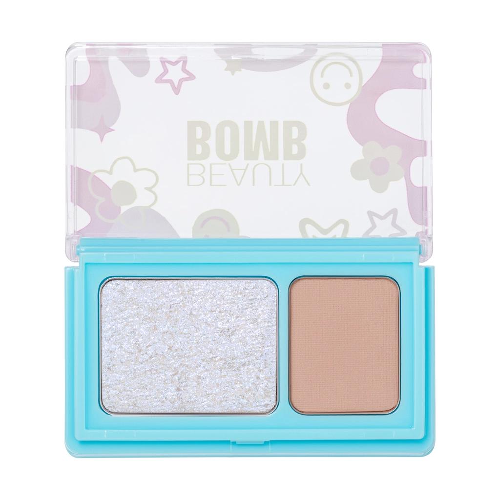 Beauty Bomb Duo Eyeshadow Palette 01 for Vibrant Eyes