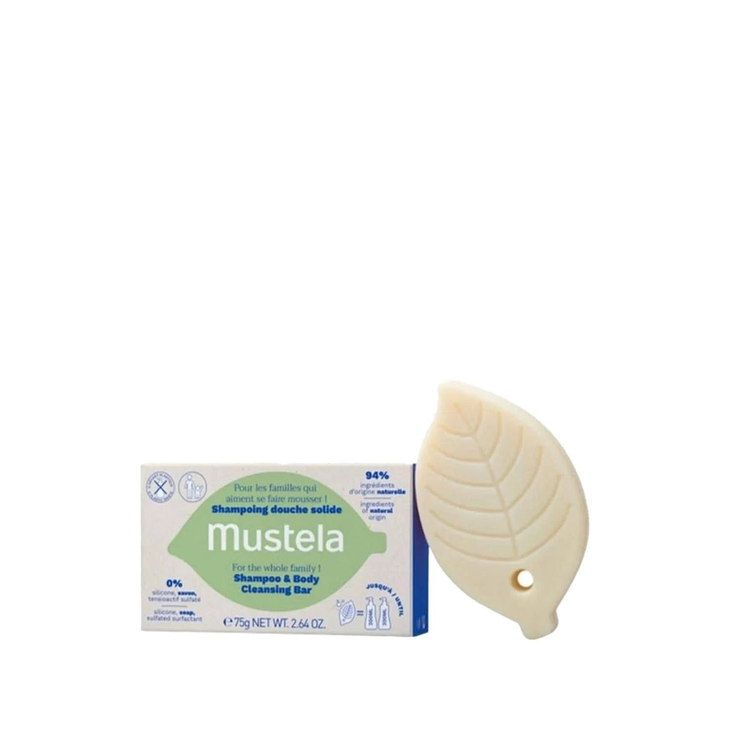 Mustela Baby Cleansing Bar - Gentle, Natural, and Chemical-Free for Children Over 3 Years Old
