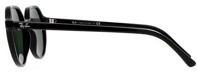 Ray-Ban 2195 901/31 Classic Black Square Sunglasses 51mm