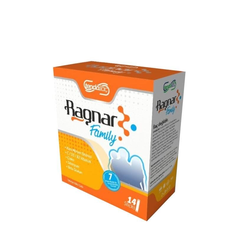 Ragnar Family Multivitamin & Mineral Support 14 Sticks
