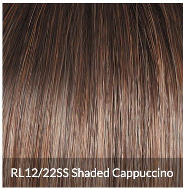 Raquel Welch Crave the Wave Top-of-the-Head Pageboy Hair Piece Wig by HairUWear, SS12/22 Shaded Cappuccino