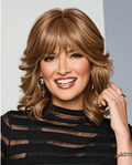 Raquel Welch On My Way Mid-Length Layered Wig, Average Cap, SS19/23 Biscuit