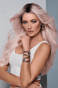 Raquel Welch Queue the Hue Long Cascading Waves Wig by HairUWear, Average Cap