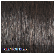Raquel Welch Statement Style Long Layered Modern Wig, Average Cap, RL2/4 Off Black