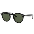 Ray-Ban 0RB2180 Round Sunglasses with Grey Green Lenses 49mm