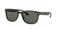 Ray-Ban 0RB2184 Polarized Square Sunglasses in Black 57mm
