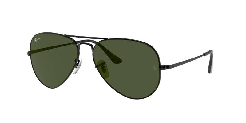 Ray-Ban 0RB3689 91483158 Aviator Metal Sunglasses 58mm