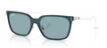 Ray-Ban 0RB3784D Square Metal Men's Sunglasses Silver 45mm