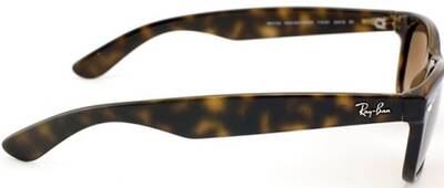 Ray-Ban New Wayfarer 2132 Tortoise Brown Gradient Sunglasses 52mm