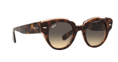 Ray-Ban 2192 1324/Bg Round Brown Tortoise Sunglasses 42mm