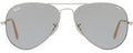 Ray-Ban 3025 9065/15 Aviator Sunglasses with Evolve Blue Lenses