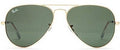 Ray-Ban 3025 L0205 Aviator Classic Gold Green Sunglasses 58mm