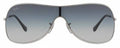 Ray-Ban 3211 003/8G Shield Sunglasses with Grey Metal Frame