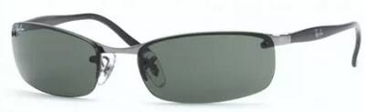 Ray-Ban 3271 004/71 Classic Gunmetal Rectangle Sunglasses 60mm