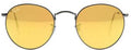 Ray-Ban 3447 029/93 Round Metal Sunglasses with Yellow Mirror 50mm