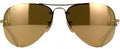 Ray-Ban 3449 001/2Y Aviator Mirror Lens Sunglasses 59mm