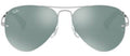 Ray-Ban 3449 003/30 Aviator Silver Mirror Sunglasses 59mm