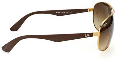 Ray-Ban 3526 112/13 Aviator Style Metal Sunglasses 67mm