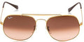 Ray-Ban 3561 9001/A5 Copper Metal Sunglasses 57mm