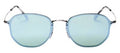 Ray-Ban 3579-N 003/30 Silver Metal Mirror Sunglasses 58mm