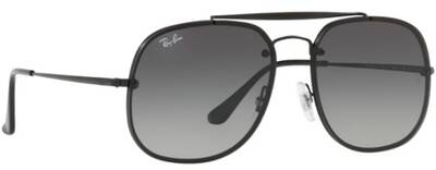 Ray-Ban 3583-N 153/11 Black Metal Aviator Sunglasses 58mm