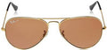 Ray-Ban 3025 001/4I Aviator Gold Metal Sunglasses 55mm