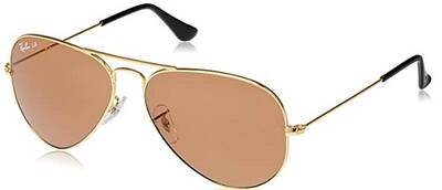 Ray-Ban 3025 001/4I Aviator Gold Metal Sunglasses 55mm