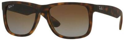 Ray-Ban Justin 4165 Polarized Square Sunglasses 54mm