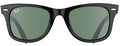 Ray-Ban 4340 601 Classic Wayfarer Sunglasses Black 50mm
