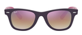 Ray-Ban 9066S Mirrored Purple Round Sunglasses 47mm
