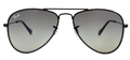 Ray-Ban 9506S Aviator Junior Sunglasses Black Metal 50mm