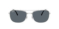 Ray-Ban 0RB3755 003/R559 Men's Metal Sunglasses Blue Lens 59mm