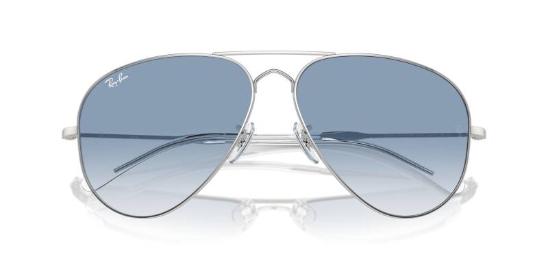 Ray-Ban 0RB3825 003/3F58 Metal Frame Blue Lens Sunglasses 58mm