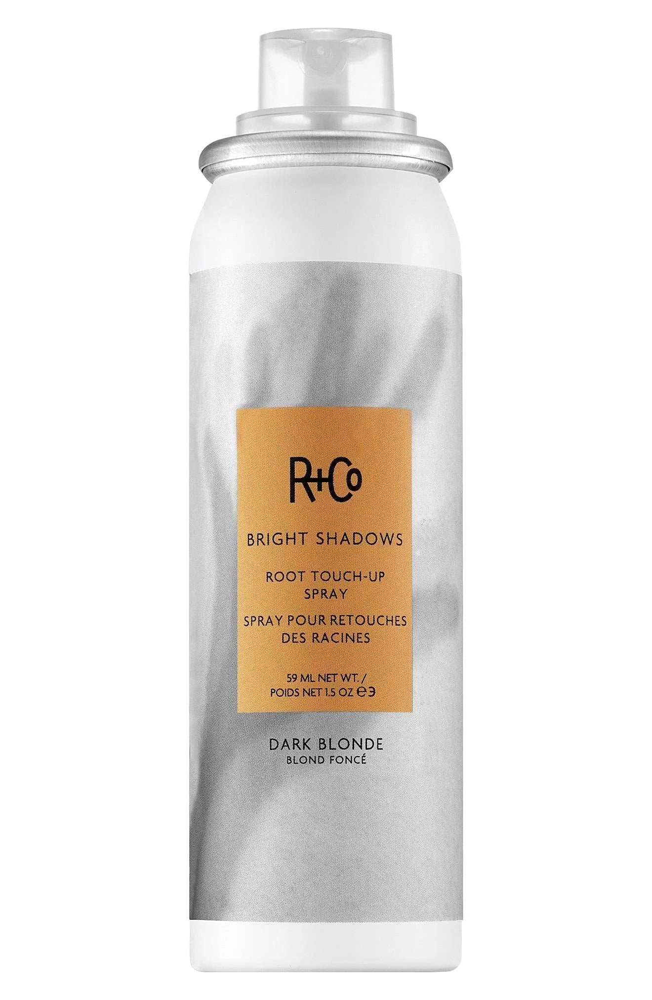R+Co Bright Shadows Root Touch-Up Spray, Dark Blonde, 1.5 oz