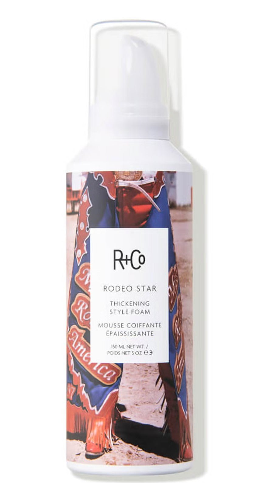 R+Co Rodeo Star Thickening Style Foam, 5 oz
