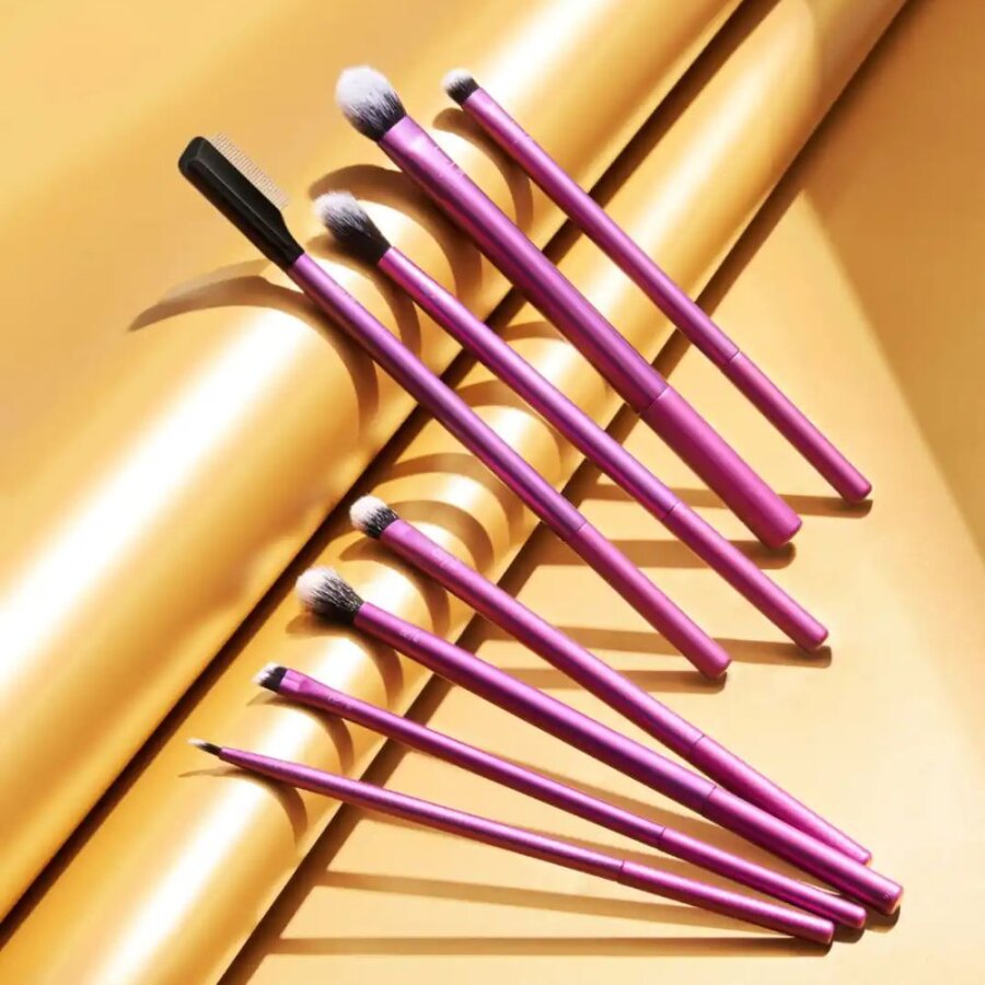 Real Techniques Everyday Eye Essentials 8-Piece Makeup Brush Set