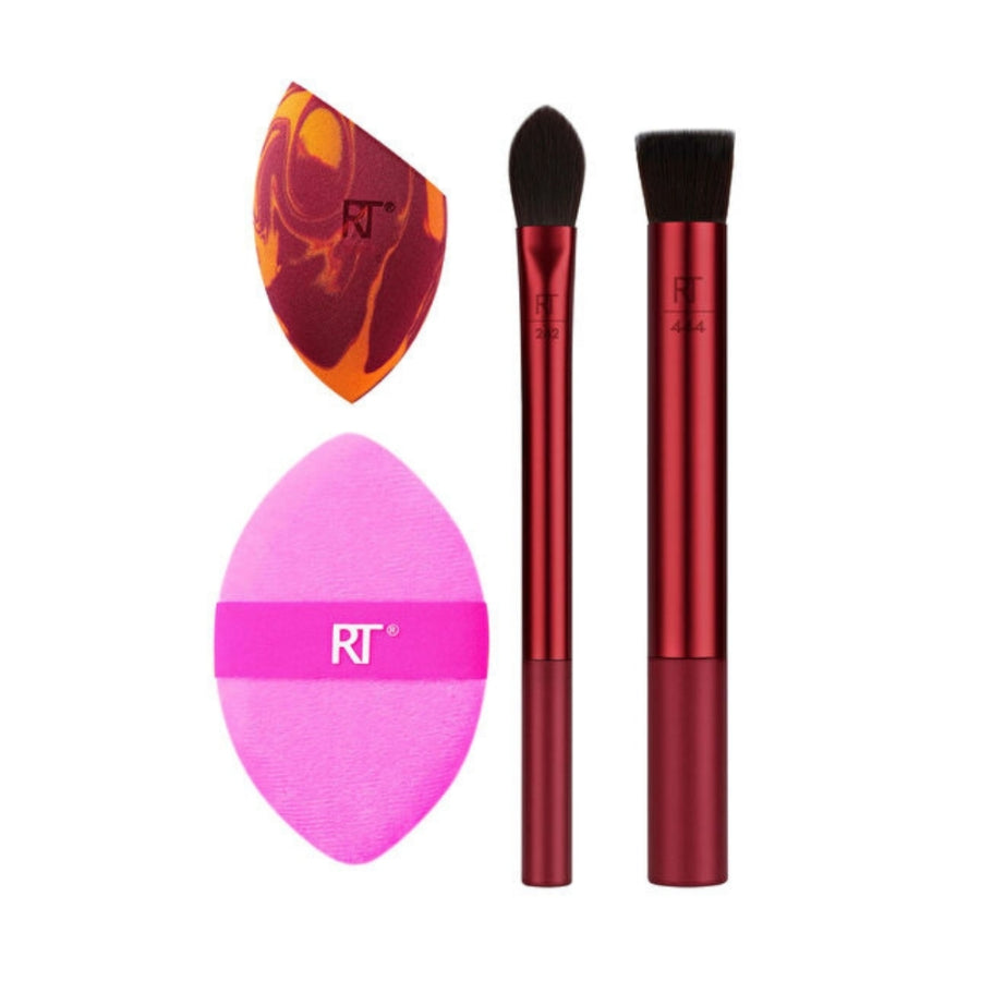 Real Techniques Merry Must Haves Makeup Brush & Sponge Set