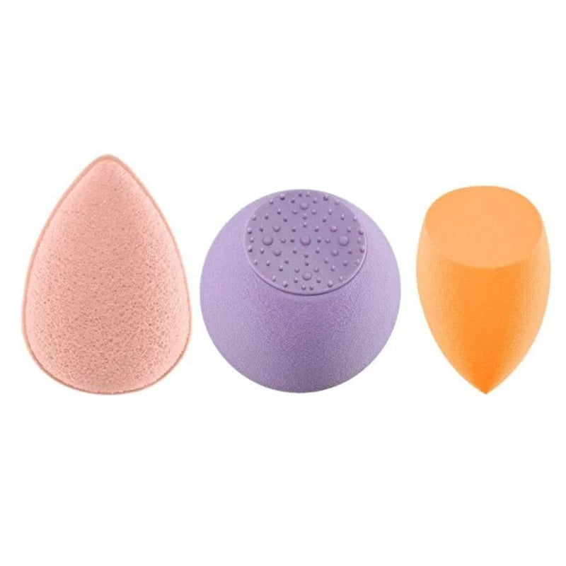 Real Techniques Glow Radiance Complexion Kit 3-Piece Sponge Set