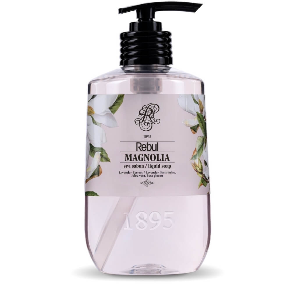 Rebul Magnolia Liquid Hand Soap with Gentle Formula 500 ml