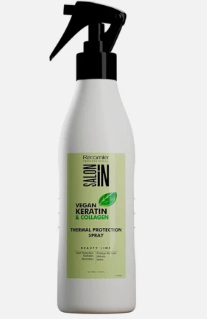 Recamier Professional Salon In Vegan Keratin & Collagen Hair Thermal Protector Spray, 10.14 fl oz