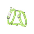 Reddingo Flanno Patterned Lime Dog Harness Small 15mm