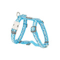 Reddingo Flanno Pattern Turquoise Dog Harness Large 25mm