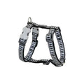 Reddingo Reflective Bone Pattern Black Dog Harness Small 15mm
