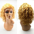 VIP Extensions Remy Human Hair Lace Front Wig 500 Curly 15"